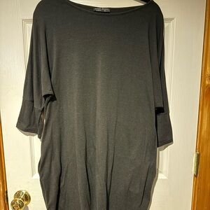 Women's Black Tunic Top